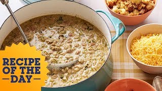 Rachael Rays RanchStyle Turkey Chili  30 Minute Meals  Food Network [upl. by Tandy]