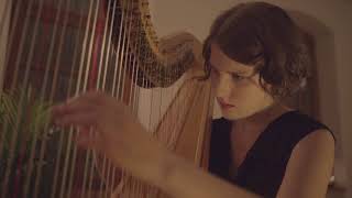 Gustav Mahler  Adagietto for solo harp  Elisabeth Plank [upl. by Aliuqehs]