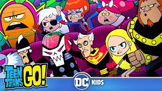 Teen Titans Go  The Titans Greatest Villains  dckids [upl. by Forsta]