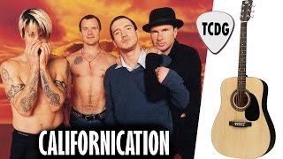 How To Play Californication On Acoustic Guitar  Red Hot Chili Peppers Easy Beginners Lesson TCDG [upl. by Yllac444]