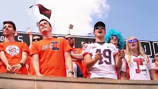 Fighting Illini Football Gameday Atmosphere [upl. by Keffer]