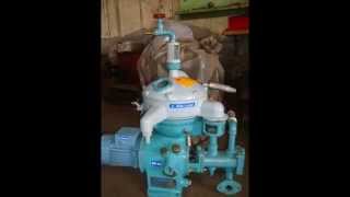 Alfa Laval solid Bowl centrifuge industrial centrifuge oil purifier oil separator [upl. by Hudson]