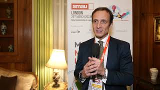 SMAU London 2024  Massimiliano Fedriga presidente della Regione Friuli Venezia Giulia [upl. by Keese]