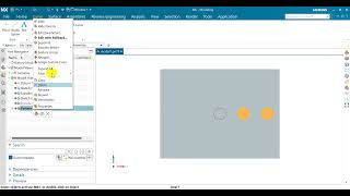 Linear Pattern in Nx for beginner tutotial 2024 siemens nxcad pattern 2024 [upl. by Lotte]