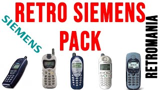 Retro telefonok siemens alcatel samsung sony ericsson nokia [upl. by Nimaj]