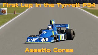 First Lap in the Tyrrell P34 Assetto Corsa [upl. by Brana]