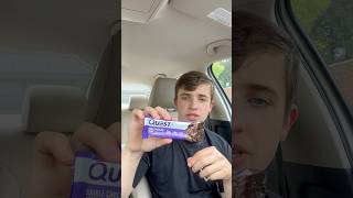 Quest Double Chocolate Chunk Protein Bar Taste Test quest protein review [upl. by Naj]