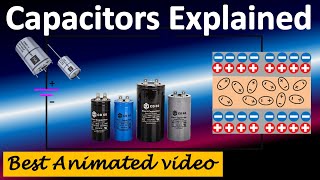 How Capacitors Work   Capacitor Operation Explained  The Best Video to learn all about😍💪 [upl. by Daenis980]