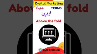 What Is above the fold in Digital Marketing  digtialmarketing digitalmarketingforbeginners [upl. by Demaggio]