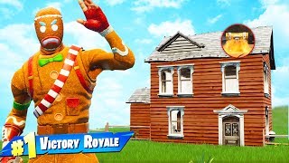 The ONE HOUSE CHALLENGE in Fortnite Battle Royale [upl. by Ralyt254]