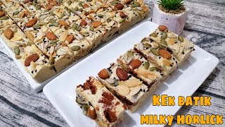 KEK BATIK HORLICK  PREMIUM KEK BATIK MILKY HORLICK  TIPS KEK BATIK ANTIGAGAL [upl. by Farrish]