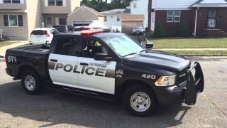 Rutherford Police Department Lighting Setup amp Vehicles [upl. by Ylas583]