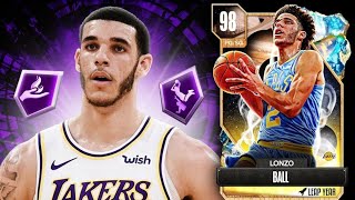 GALAXY OPAL LONZO BALL IS THE NEW BEST POINT GUARD IN NBA 2K24 MyTEAM [upl. by Meisel]