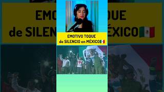 🇲🇽Toque de silencio Mexico reaccion  Extranjera reacciona [upl. by Acinomal]