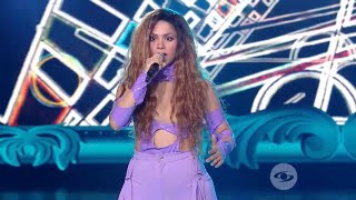 Shakira Yo Me Llamo 2023  Canta “Te Felicitó” En Vivo  Doble Perfecta [upl. by Aenotna]