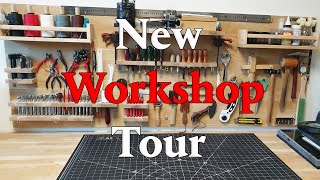 New Workshop Tour See My Leatherworking Setup and Tools for Crafting Success Shop Tour 2023 [upl. by Fonsie]