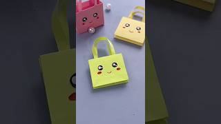 How to make a small origami paper bagorigami paper bags easy trendingshorts ytshort viralshort [upl. by Elletnahc18]