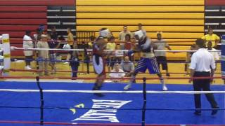 2010 National Junior Olympics Semifinal Marcus Beckford vs Justin Deloach [upl. by Ditter588]