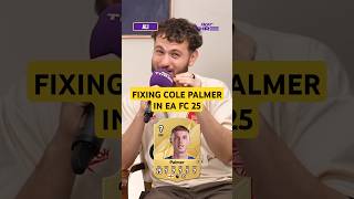 FIXING COLE PALMERS EA FC 25 CARD 🔥 shorts soccer football [upl. by Bushore836]