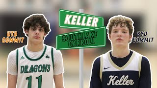 Southlake Carroll vs Keller Brooks Bahr Is An Absolute KILLER [upl. by Ker]