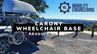 Carony Wheelchair Base  Product Video [upl. by Ahsinirt]