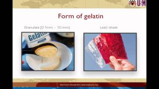 Gelatin — Properties Functions and Food Applications [upl. by Kelbee]