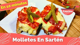 Molletes Faciles LaCocinaMeFascina [upl. by Sipple132]