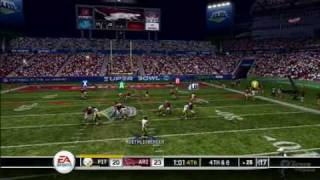 Madden 10  Madden Moments  Steelers Super Bowl 43 [upl. by Castorina]