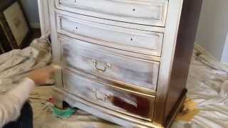 Quick Tip Easy Gold distressing Hack [upl. by Franek]