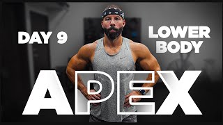 APEX Dumbbell Bodybuilding Program  DAY 9 LOWER BODY WORKOUT [upl. by Yalonda]