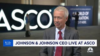 Johnson amp Johnson CEO Our aim is to become the number one oncology company [upl. by Canning]