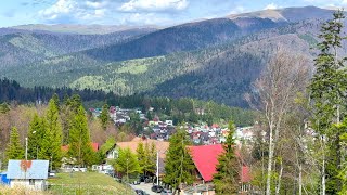 Discover Sinaia Scenic Splendor on the Sinaia Bus Tour  Walking Tour 4K HDR Dolby Vision [upl. by Malo266]