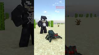 Baby Zombie Becomes Kaiju No 08 In Venom Challenge Baby zombie minecraft animations [upl. by Arihsak914]