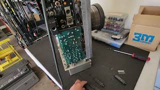 Ampex VR7500 3 Unit Completely Restored MDA Card Socket Replaced [upl. by Gherardi]