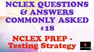 NCLEX Practice Questions  NCLEX Questions and Answers  Free Testing Strategy RN LPN  ADAPT NCLEX [upl. by Errecart]