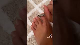 At Home Pedicure  DIY Pedicure at Home feet transformation [upl. by Yud]