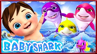 Baby Shark  Happy Birthday Song  Wheels on the Bus  Johny Johny Yes Papa  Banana Cartoon [upl. by Ayojal]