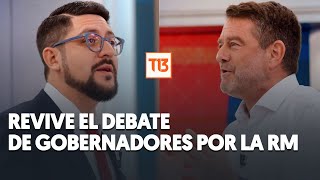 Orrego vs Orrego Revive el debate completo de los candidatos a la Gobernación Metropolitana [upl. by Cann150]