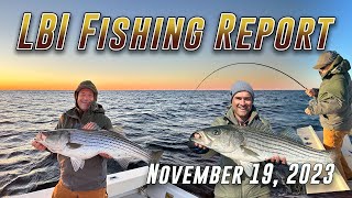 LBI Fishing Report 111923 [upl. by Hajan]