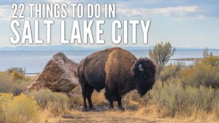 22 Things to Do in Salt Lake City Utah [upl. by Atlante251]