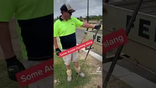 Some Aussie slang for fence tools fencebuilding fence work howto shorts [upl. by Celine803]