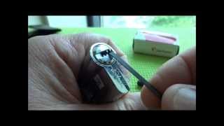 302 Vachette French Euro Cylinder Picked Open [upl. by Seessel]