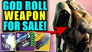 Destiny 2 GOD ROLL WEAPON FOR SALE  Xur Location amp Inventory Mar 15  18 [upl. by Magnien]