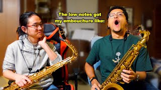 My First Classical Tenor Sax Lesson [upl. by Edison427]