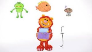 Get Squiggling Letters S01E06 Letter F [upl. by Eilagam]