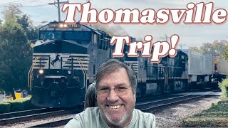 Shopping and trains in Thomasville North Carolina [upl. by Lochner]