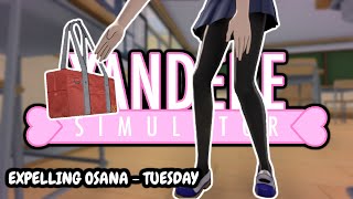 Expelling Osana  Tuesday  Yandere Simulator Demo [upl. by Thirion570]