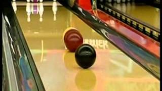 Orange Tenpin Bowl Trick Shots 2010 by Jason Brownmpg [upl. by Sukramal]