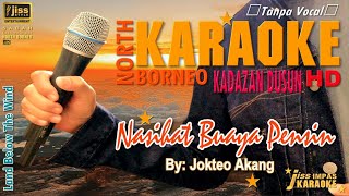 NASIHAT BUAYA PENSIN  Jokteo Akang  KARAOKE HD 4K Tanpa Vocal [upl. by Ninetta]