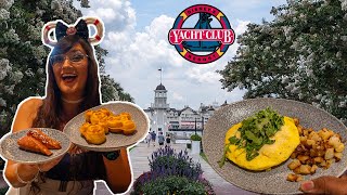 Disneys Yacht club BREAKFAST ⛵ Disney World Ale amp Compass food review 2024 [upl. by Wivinia]